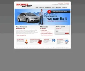 Nicholsbodyshop.com(Nichols Body Shop) Screenshot