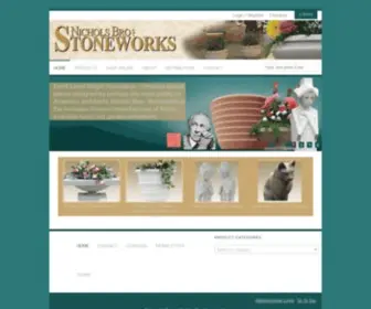 Nicholsbros.com(Nichols Bros Stoneworks) Screenshot