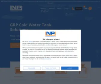Nicholsonplastics.co.uk(Water Tank) Screenshot