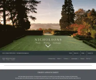 Nicholsonsgb.com(Nicholsons) Screenshot