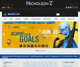 Nicholsonz.com(Professional Media Institute) Screenshot