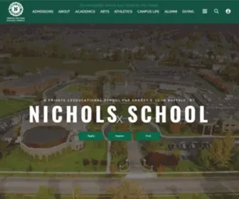 Nicholsschool.org(Nichols School) Screenshot