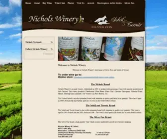 Nicholswinery.com(Nichols Winery) Screenshot