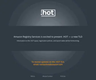 Nic.hot(Amazon Registry) Screenshot