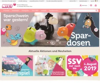 Nici-Shop.de(NICI Onlineshop) Screenshot