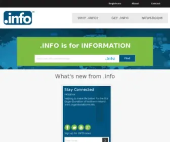 Nic.info(Identity Digital) Screenshot