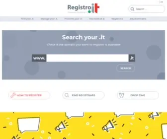 Nic.it(Registro .it) Screenshot