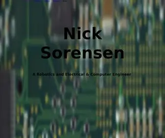 Nick-Sorensen.com(Nick Sorensen) Screenshot