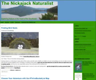 Nickajack-Naturalist.com(The Nickajack Naturalist) Screenshot