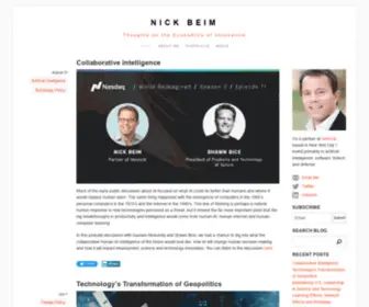 Nickbeim.com(Nick Beim) Screenshot