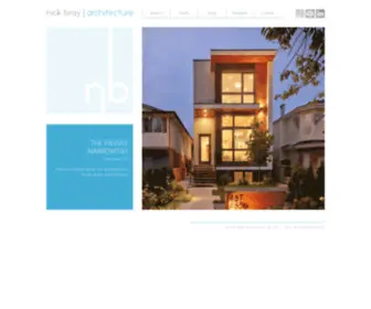 Nickbray.ca(Nick Bray Architecture Vancouver) Screenshot