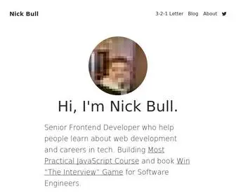 Nickbulljs.com(Nick Bull) Screenshot