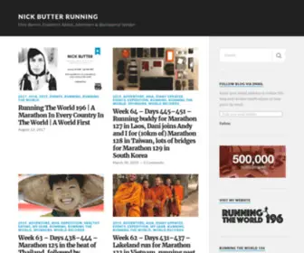 Nickbutterrunning.com(Nick Butter) Screenshot