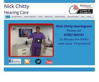 Nickchitty.co.uk(My brand new state of the art clinic) Screenshot