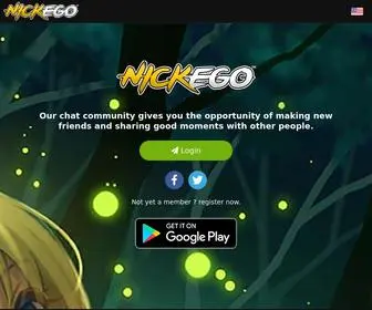 Nickego.com(Social Games) Screenshot