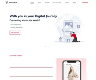 Nickelfox.com(Android app developers) Screenshot