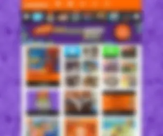 Nickelodeon.at(Offizielle deutsche Nickelodeon Startseite) Screenshot