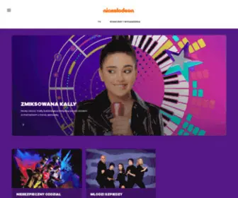 Nickelodeon.pl(Strona) Screenshot