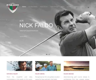 Nickfaldo.com(Nick Faldo) Screenshot