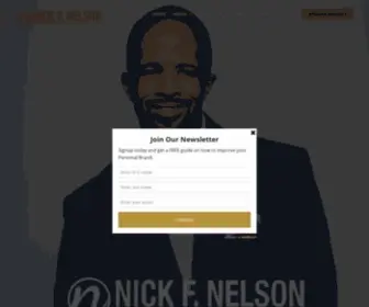 Nickfnelson.com(BRAND STRATEGIST) Screenshot