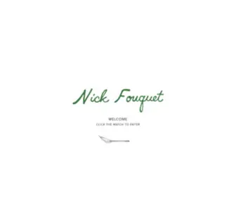 Nickfouquet.com(Nick Fouquet Hatmaker Venice) Screenshot