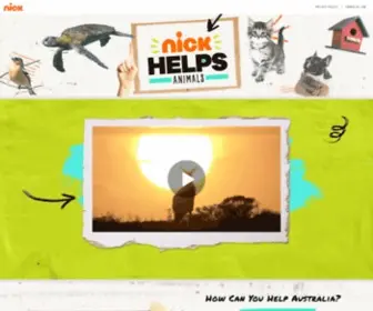 Nickhelps.com(Nickelodeon Nederland & België) Screenshot