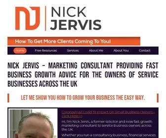 Nickjervis.com(Nick Jervis) Screenshot