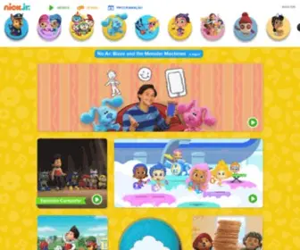 Nickjr.com.br(A Nick Jr. oferece uma programação educacional e divertida para incentivar crianças da pré) Screenshot