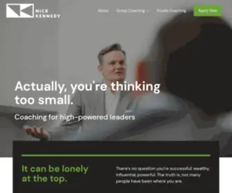 Nickkennedycoaching.com(Nick Kennedy Coaching) Screenshot