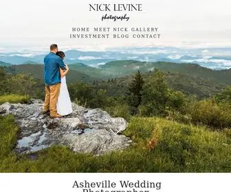 Nicklevinephoto.com(Asheville Wedding Photographer) Screenshot