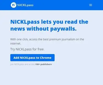 Nicklpass.com(Nicklpass) Screenshot