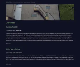Nickmchardy.com(Nick's Blog) Screenshot