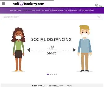 Nicknackery.com(1000s of Halloween Costumes) Screenshot