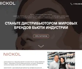 Nickoldistribution.kz(NICKOL distribution) Screenshot