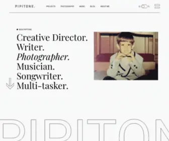 Nickpipitone.com(The Official Site) Screenshot