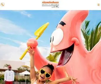Nickresortpuntacana.com(All-Inclusive Nickelodeon Hotels & Resorts Punta Cana) Screenshot