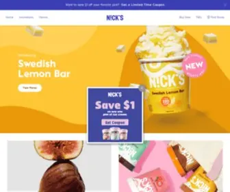Nicks.se(Nyttiga snacks) Screenshot