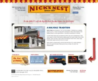 Nicksnestholyoke.com(Nick's Nest) Screenshot