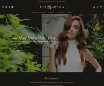 Nickstensonbeauty.com(Nick Stenson Beauty) Screenshot