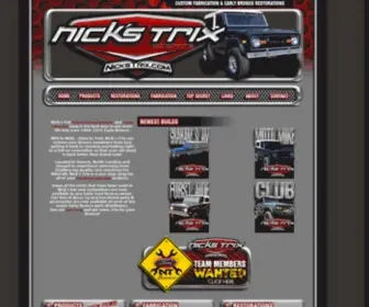 Nickstrix.com(NICK'S TRIX) Screenshot