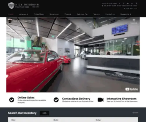 Nicktheodossi.com.au(Nick Theodossi Prestige Cars) Screenshot