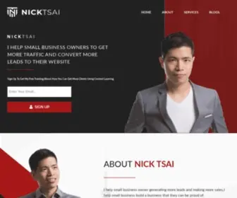 Nicktsai.com(Nick Tsai) Screenshot