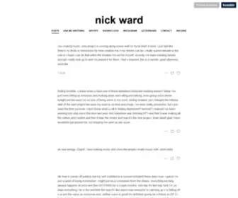 Nickwardandfriends.com(Nick ward) Screenshot