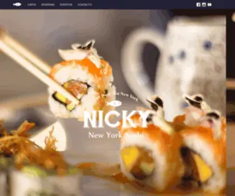 Nickynysushi.com(Nicky-harrison) Screenshot