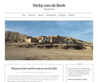 Nickyvandebeek.com(Nicky van de Beek) Screenshot