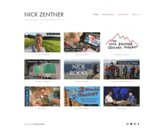 NickZentner.com(Nick Zentner) Screenshot