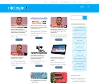 Niclogin.com(Govt news portal) Screenshot