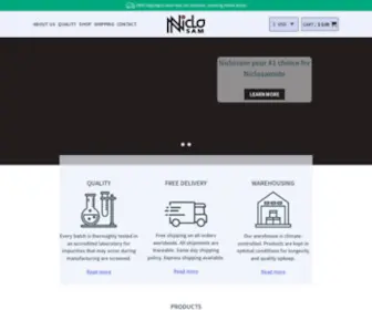 Niclosam.com(Home) Screenshot