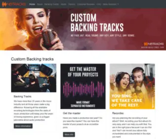 Nicobackingtracks.com(Custom Backing Tracks) Screenshot