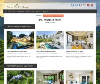 Nicobalivillas.com(Bali Property Agent) Screenshot